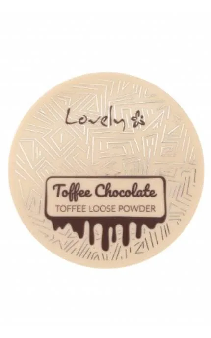Пудра для обличчя та тіла Lovely Creamy Chocolate Loose Powder Шоколадна матова 8.5 г