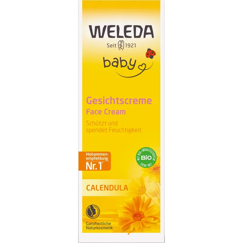 Дитячий крем Weleda Календула дитячий крем для обличчя 50 ml (4001638096614)