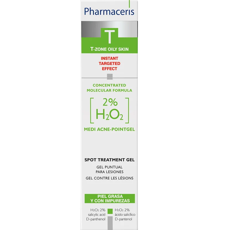 Точковий антибактеріальний гель для обличчя Pharmaceris T Medi Acne-Pointgel с 2% H2O2 10 мл (E14001)