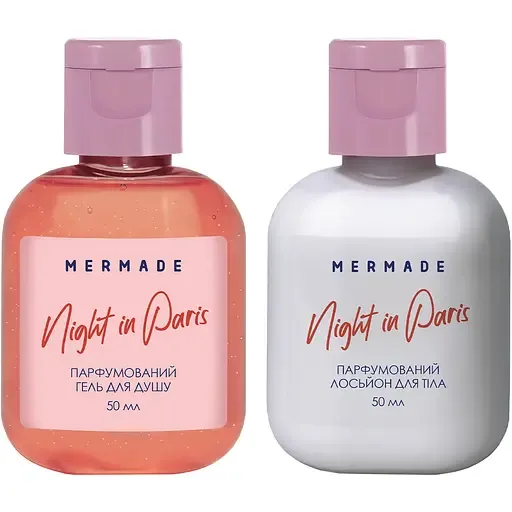 Парфумований набір для тіла Mermade Night In Paris, гель для душу