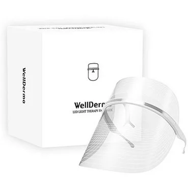 Світлодіодна LED-маска для обличчя WellDerma Led Light Therapy Face Mask (Version 2)