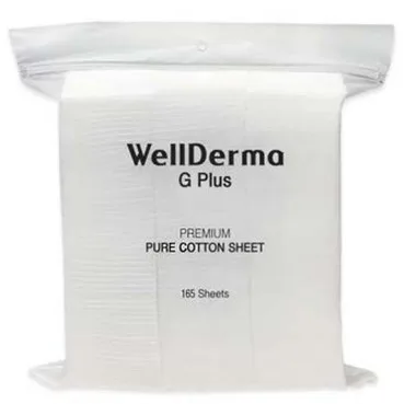 Бавовняні подушечки WellDerma G Plus Premium Pure Cotton Sheet