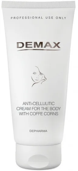 Demax Body Line Anti-Cellulitic Cream For The Body With Coffee Corns - Антицелюлітний крем для тіла з кавовими зернами