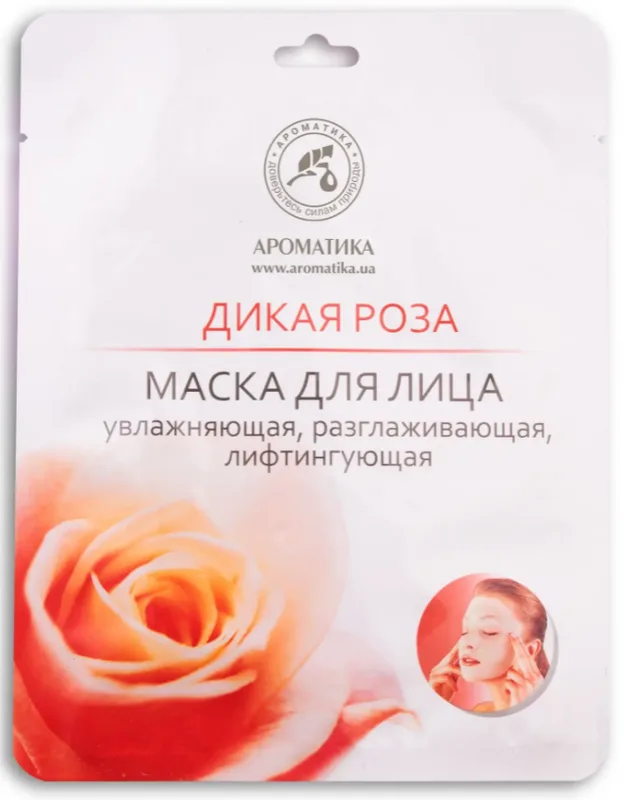 Ліфтинг-маска Ароматика для обличчя Дика троянда 35 г