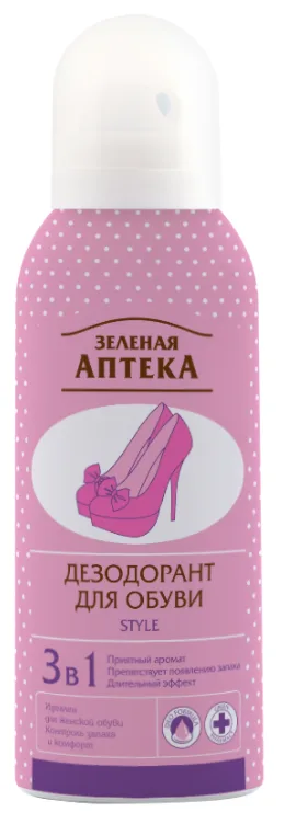 Дезодорант Зелена Аптека Style для взуття 150 мл