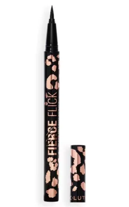 Підводка для очей Makeup Revolution Fierce Flick Black Felt Eyeliner Pen чорна 0.6 мл