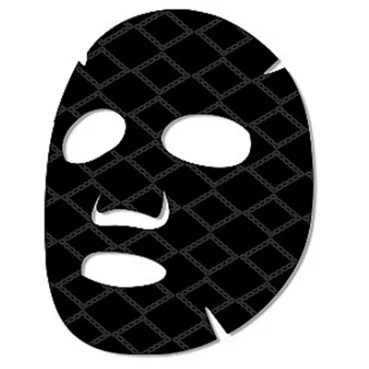 Тканинна маска з морською водою і активованим вугіллям WellDerma Charcoal Sea Water Mask