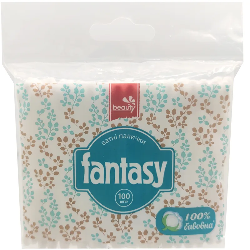 Ватні палочки FANTASY (Фентезі) косметичні в пакеті