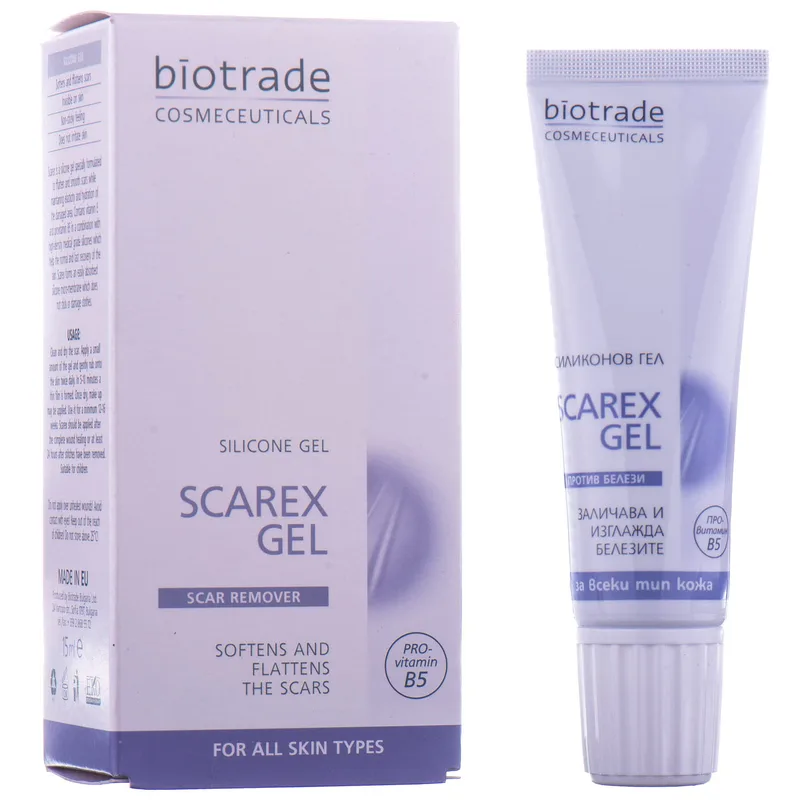 Гель від шрамів та рубців Biotrade Scarex Gel
