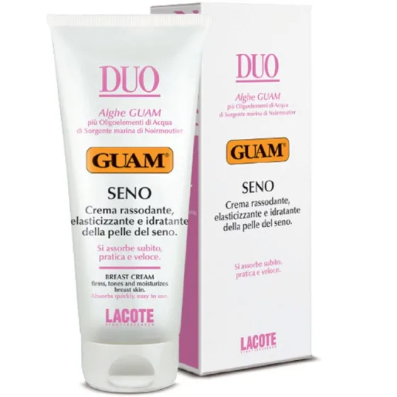 Крем підтягуючий для грудей та тіла з зволожуючим ефектом Guam Duo Seno Crema Rassodante 150 мл