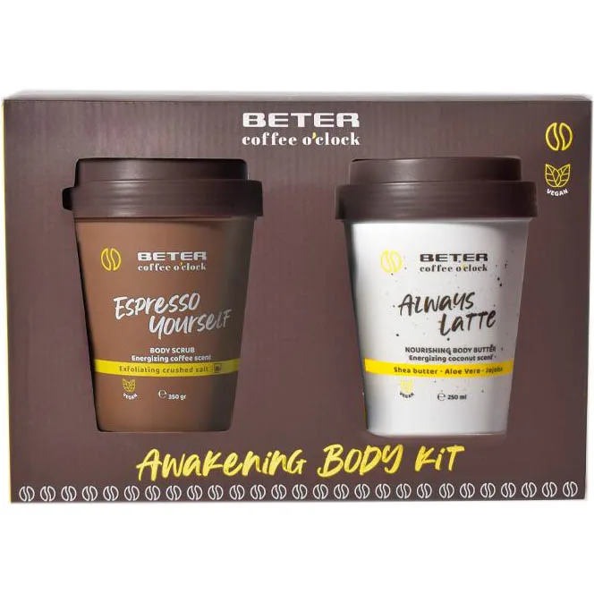 Набір Beter (Бетер) для тіла Awakening body kit (скраб для тіла 350 г+масло для тіла 250 мл)