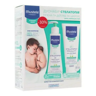 Mustela - Набір "Догляд за сухою і атопічною шкірою"