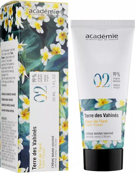 Academie Vahine Hand Cream - Крем для рук "Полінезія"