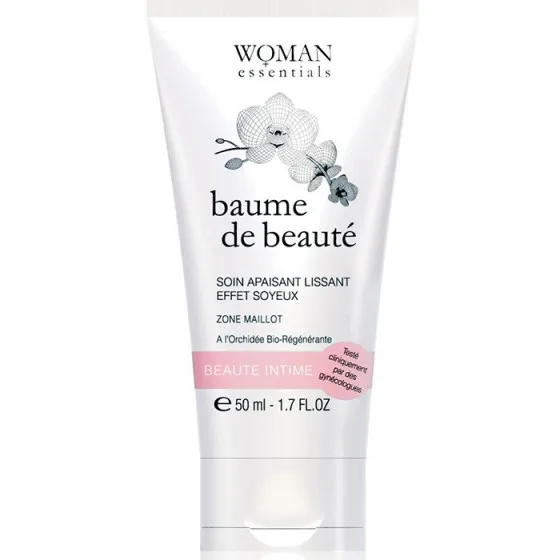Woman Essentials Baume De Beaute Soin Apaisant Lissant Effet Soyeux - Постеліляційний бальзам для розгладження та заспокоєння зони бікіні