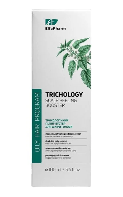Пілінг-бустер для шкіри голови Elfa Pharm Oily Hair трихологічний 100 мл
