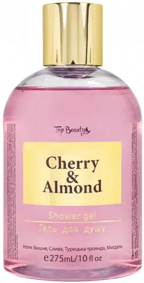 Top Beauty Shower Gel Cherry & Almond - Парфумований гель для душу