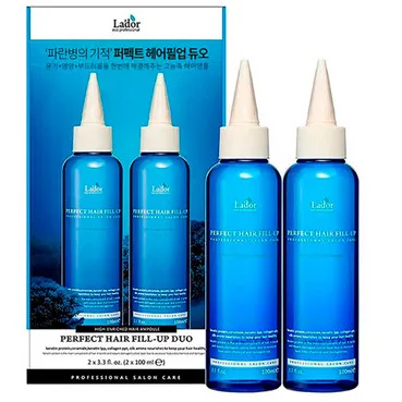 Набір філерів для відновлення волосся з активним складом La’dor Perfect Hair Fill-Up (filler/2*100ml)