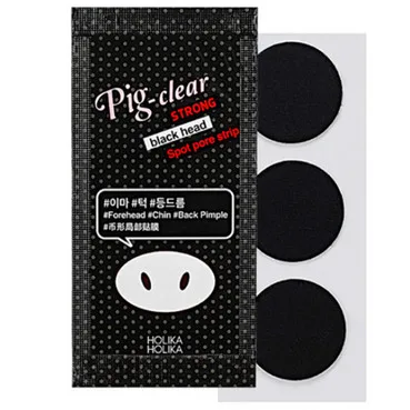 Точкові патчі для очищення пор Holika Holika Pig Nose Clear Strong Blackhead Spot Pore Strip