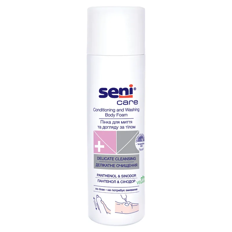 Пінка для миття та догляду за тілом Seni Care 500 мл