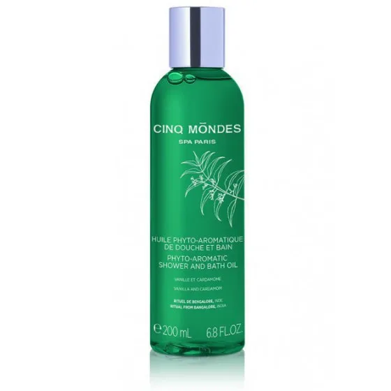 Cinq Mondes Phyto-Aromatic Shower and Bath Oil - Bangalore's Ritual- Масло для душа та ванної Ритуал з Бангалора