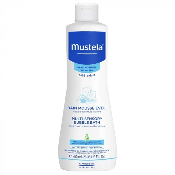 Mustela Multi Sensory Bubble Bath - Піна для ванни