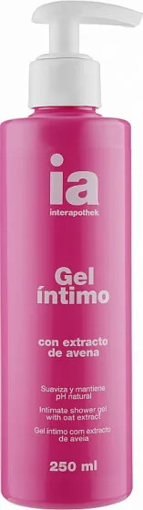 Interapothek Gel Intimo - Гель для інтимної гігієни з екстрактом вівса