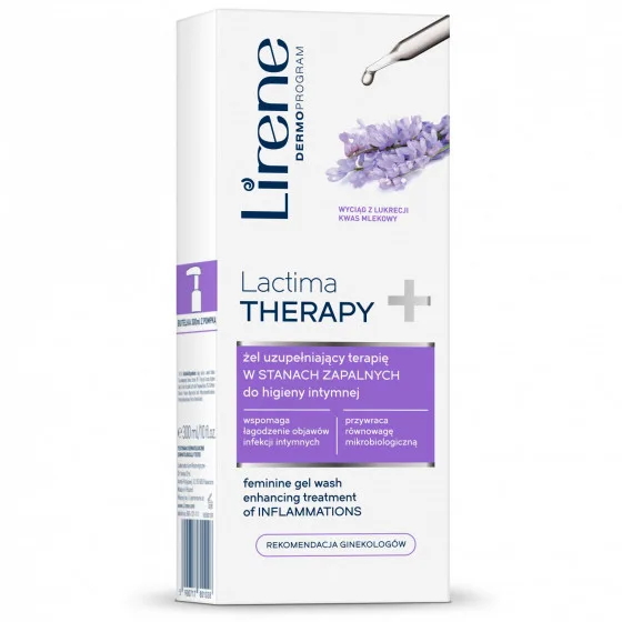 Lirene Lactima Therapy - Заспокійливий гель для інтимної гігієни