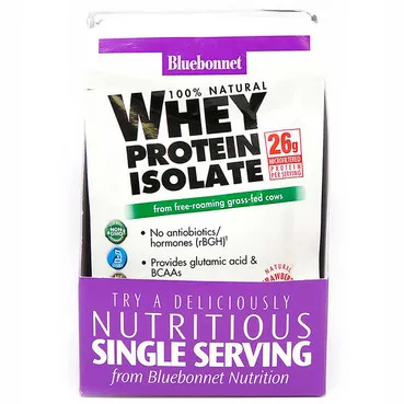 Ізолят сироваткового білка - Смак полуниці Bluebonnet Nutrition Whey Protein Isolate