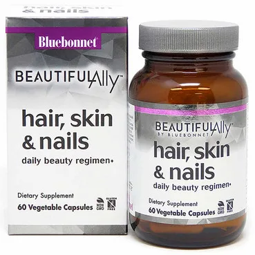 Комплекс для волосся, шкіри і нігтів Bluebonnet Nutrition Beautiful Ally Hair, Skin & Nails