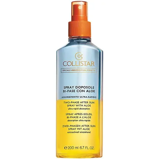 Зволожувальний двофазний спрей після засмаги Collistar Special Perfect Tanning з алое, 200 мл