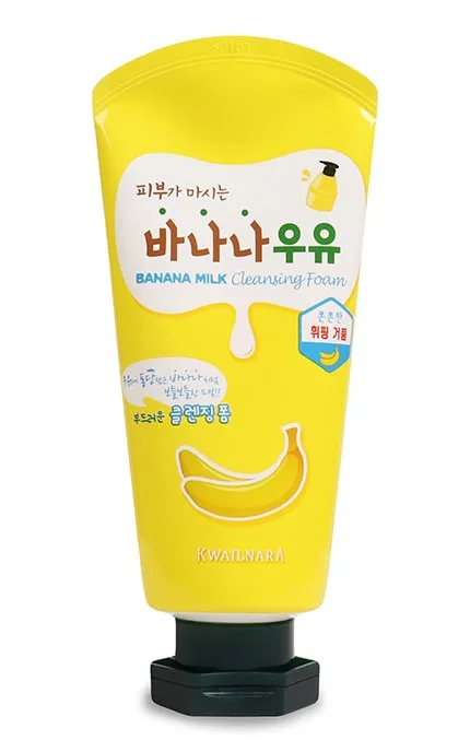 Пінка для вмивання обличчя Kwailnara Banana 120 мл