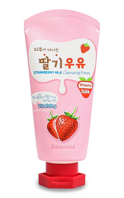 Пінка для вмивання обличчя Kwailnara Strawberry 120 мл