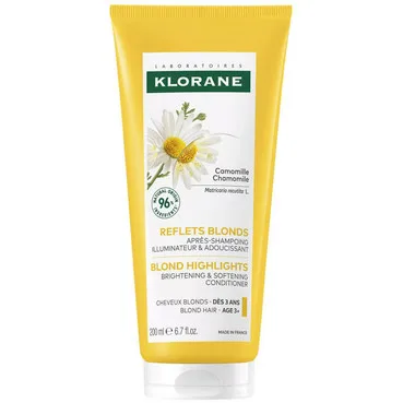 Бальзам-ополіскувач з екстрактом ромашки Klorane Brightening Conditioner With Chamomile