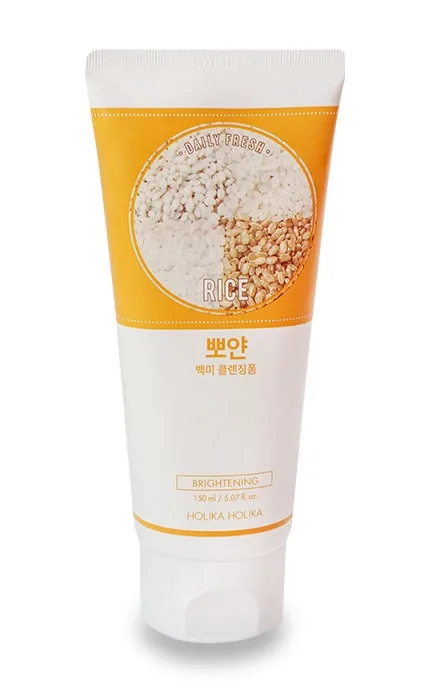 Пінка для обличчя Holika Holika Рис Освітлююча 120 г