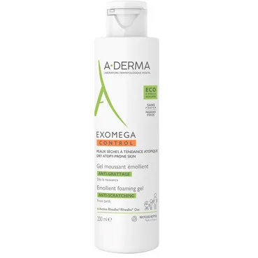 Exomega Control Гель для душу пом'якшувальний очищаючий A-Derma Exomega Control Emollient Gel