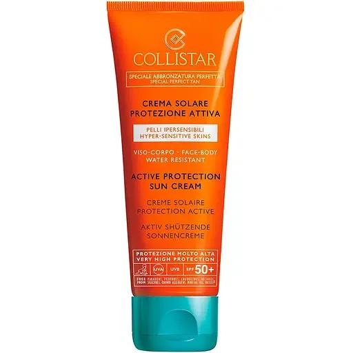 Сонцезахисний крем для обличчя та тіла Collistar Special Perfect Tanning SPF 50+ 100 мл