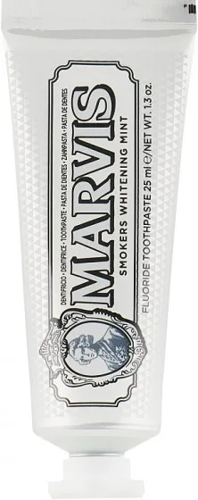 Marvis Smokers Whitening Mint - Зубна паста "М'ята, що відбілює, для курців"