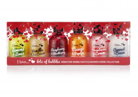 I Love Lots of Bubbles Bath & Shower Creme Collection - Набір крем-гелів для ванни і душу