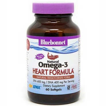 Омега-3 формула для серця Bluebonnet Nutrition Omega-3 Heart Formula