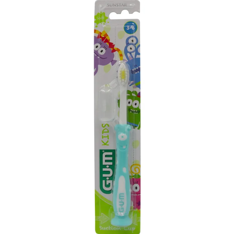 Зубна щітка дитяча GUM (Гам) Kids Monster (Кідс Монстер) для дітей від 3 до 6 років 1 шт