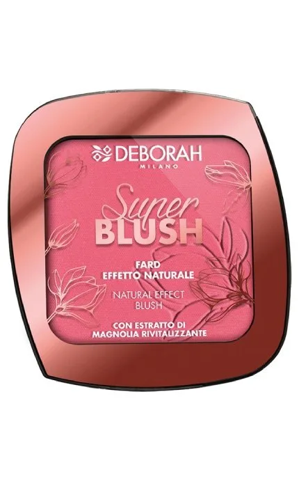 Рум'яна для обличчя Deborah Super Blush Матові 03 Brick Pink 9 г