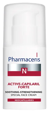 Крем Pharmaceris N Active-Capilaril Forte спеціальний заспокійливий зміцнюючий крем для обличчя 30 мл