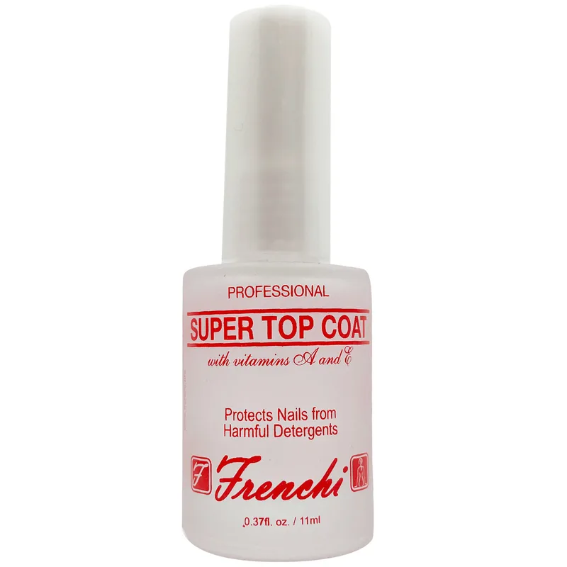 Розумна емаль Frenchi super matte top coat супер матове покриття, 11 мл