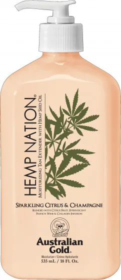 Australian Gold Hemp Nation Sparkling Citrus & Champagne Tan Extender Body Lotion - Лосьйон для тіла після засмаги