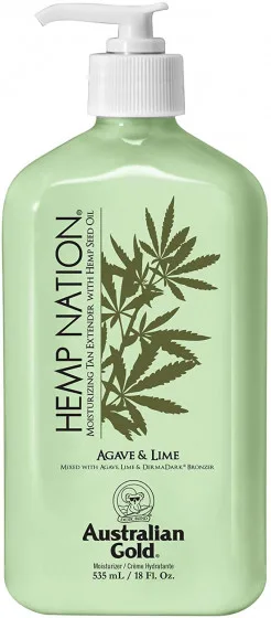 Australian Gold Hemp Nation Agave & Lime Body Lotion - Зволожуючий лосьйон після засмаги
