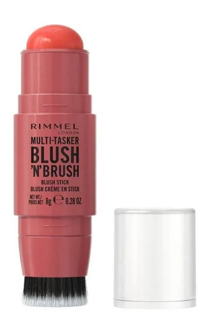 Рум'яна-стік Rimmel The Multi Tasker з пензлем 250 Coral Dust 8 г
