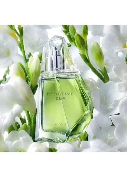 Туалетна вода Perceive Dew 50 мл Свіжа туалетна вода для дівчат Цитрусово-морський аромат Avon (367622495)