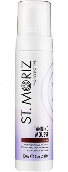 St. Moriz Pro Instant Self Tanning Mousse Dark - Автозагар мус (темний)