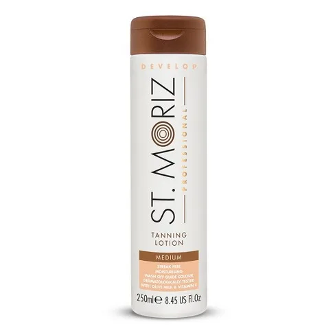 St. Moriz Instant Self Tanning Lotion Medium - Автозагар лосьйон (середній)