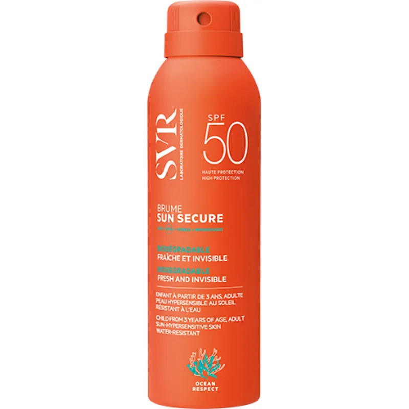 Спрей для обличчя та тіла SVR (Свр) Sun Secure (Сан Секюр) сонцезахисний SPF 50+ 200 мл
